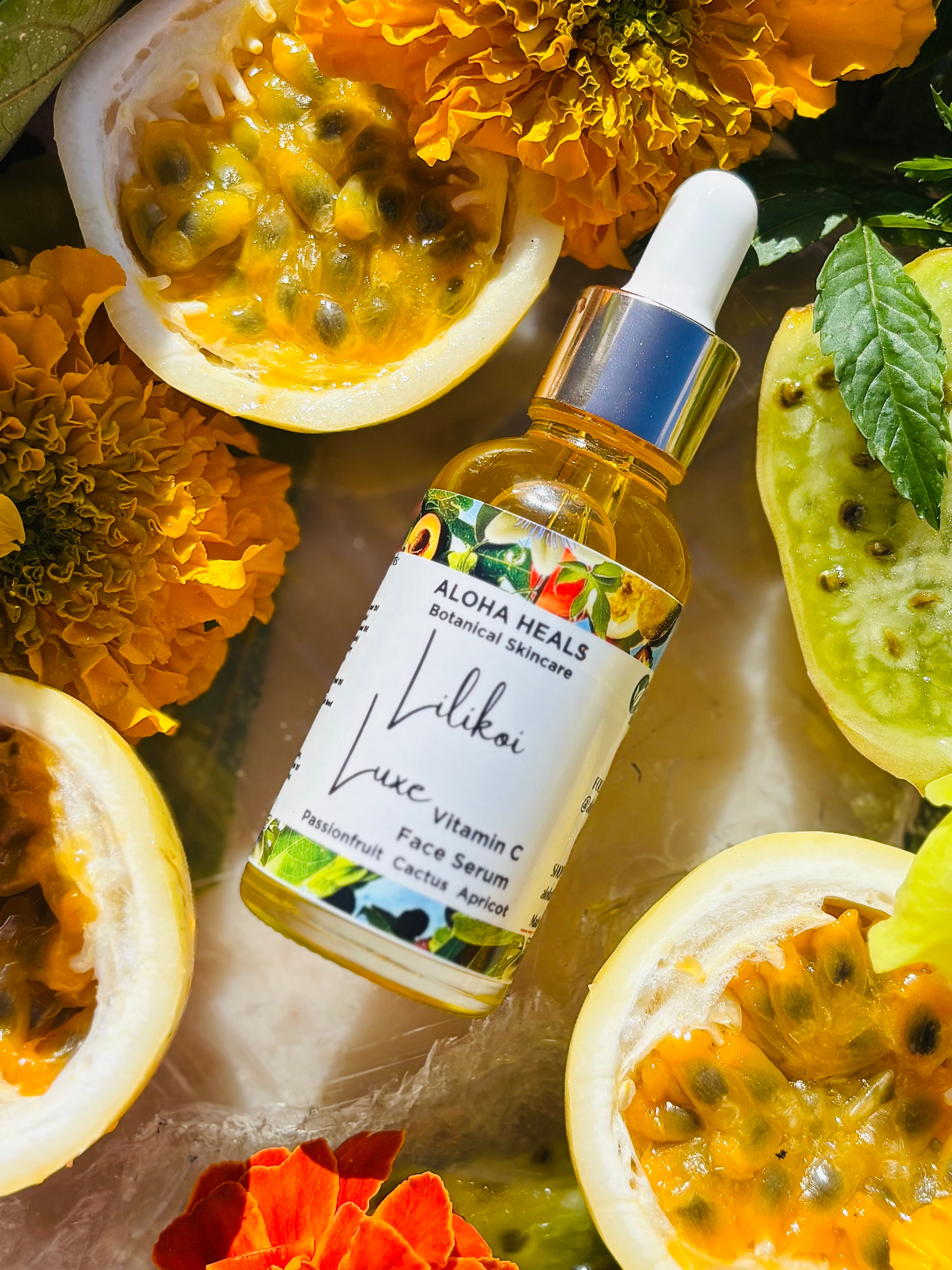 Lilikoi Luxe Night Time Repair Face Serum 1oz | ALOHA HEALS