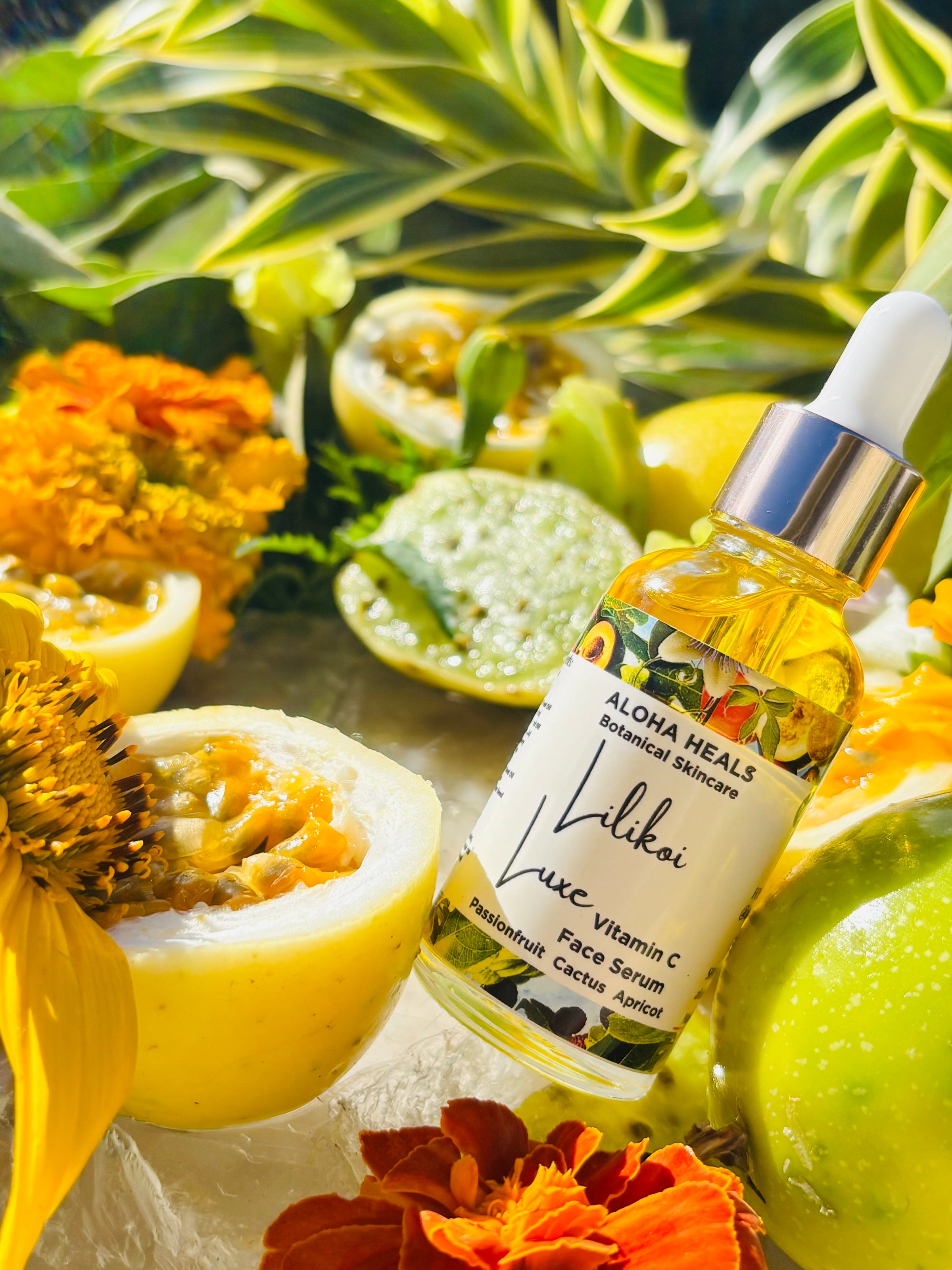 Lilikoi Luxe Night Time Repair Face Serum 1oz | ALOHA HEALS