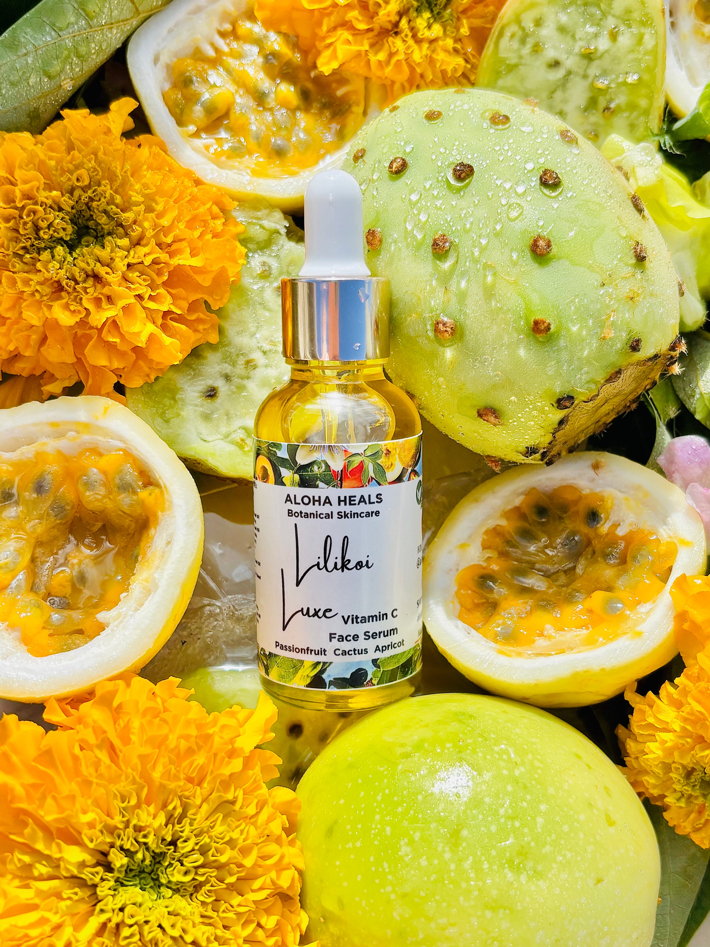 Lilikoi Luxe Night Time Repair Face Serum 1oz | ALOHA HEALS
