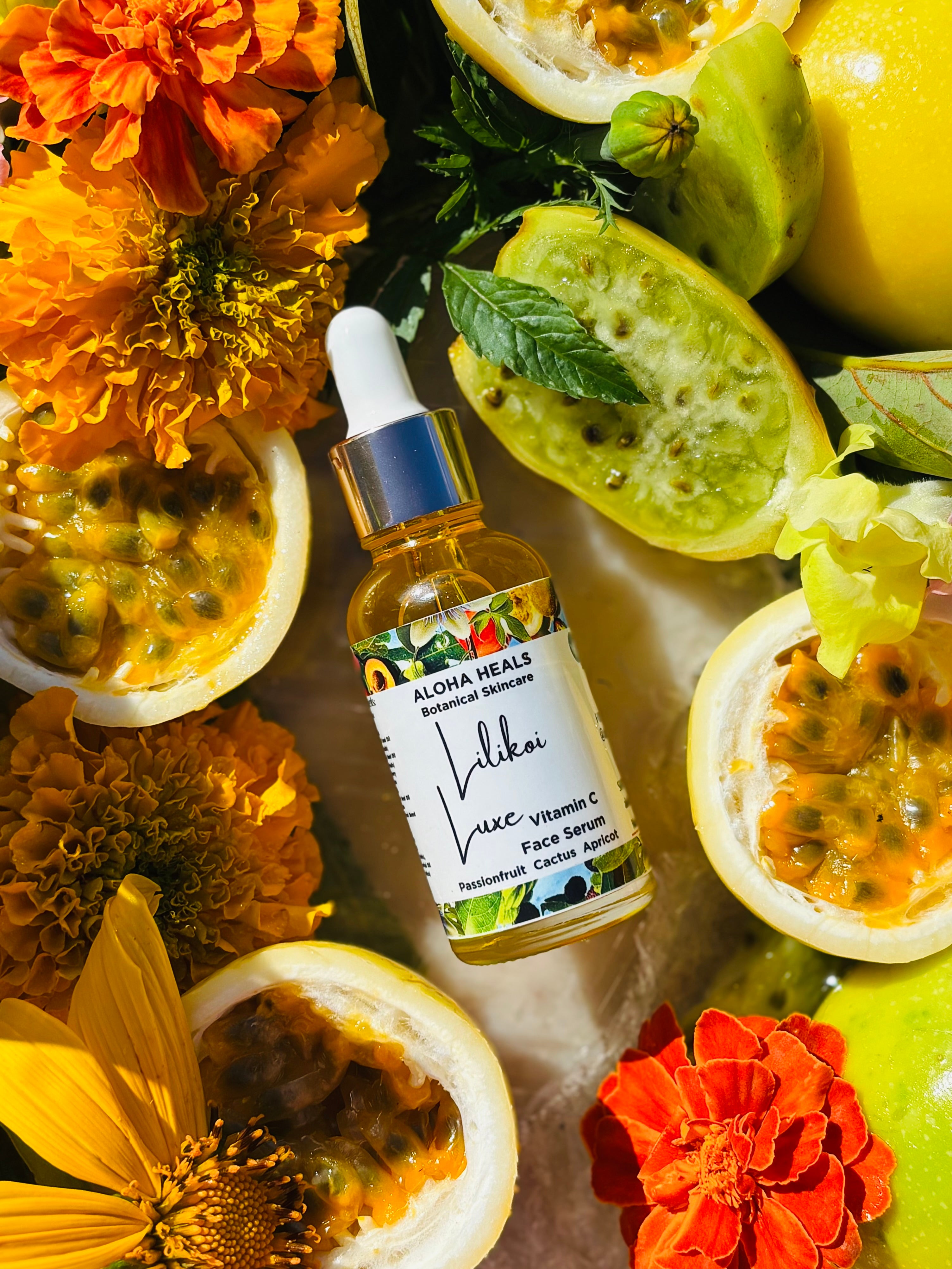 Lilikoi Luxe Night Time Repair Face Serum 1oz | ALOHA HEALS